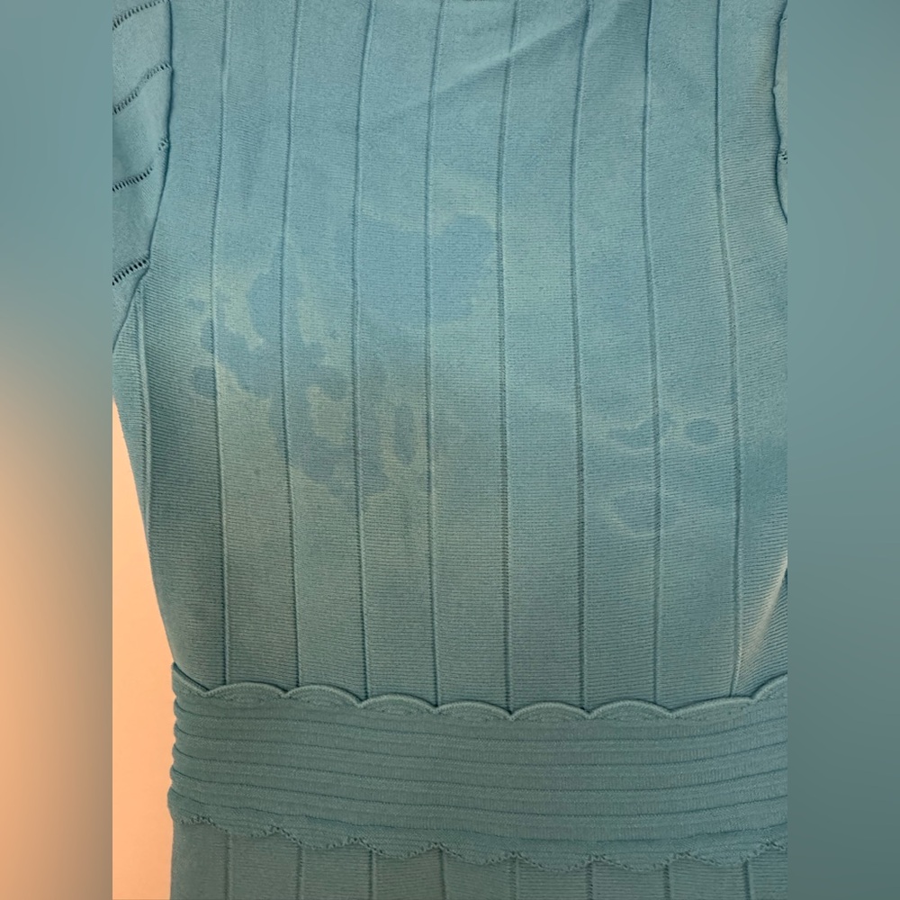 Shoshanna Blue short Sleeve Jonetta Knit
Fit and Flare Dress - Picture 7 of 7